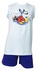 Pijama Infantil Angry Birds Azul Claro