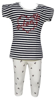 Conjunto Love Calça Branca