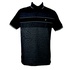 Polo azul com listras