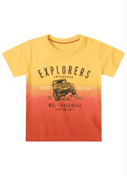 Camiseta Laranja Jeep