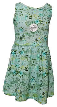 Vestido Florido Verde