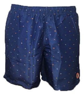Short Boxer Microfibra azul Microestampa