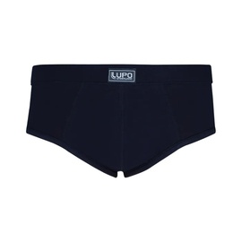 Cueca slip azul marinho algodão