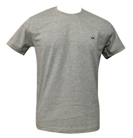 Camiseta Básica Cinza Mescla