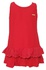 Vestido Vermelho  Babado