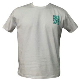 Camiseta branca floral