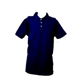 Polo Básica Essencial Azul Anil