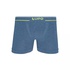 Cueca Boxer Azul Mescla