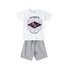 Conjunto Camiseta com Bermuda Moleton