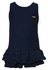 Vestido Azul Babado