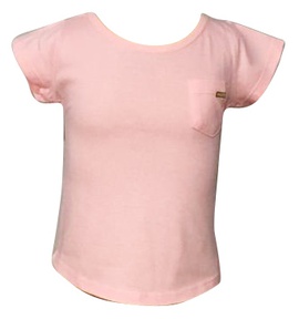 Blusa Rosa com Bolso