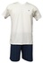 Pijama Branco Short Estampado