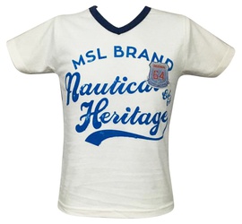 Camiseta Branca Estampada