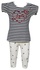 Conjunto Love Calça Branca