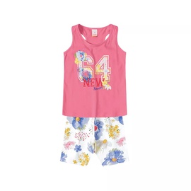 Conjunto infantil bermuda e regata