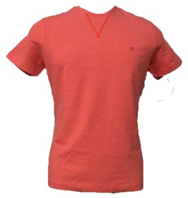 Camiseta Rosa detalhe V