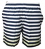 Short Boxer Microfibra Listras Azuis