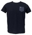 Camiseta Azul Bolso Azul Jeans