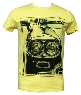 Camiseta Amarela Moto