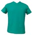 Camiseta verde com gola V